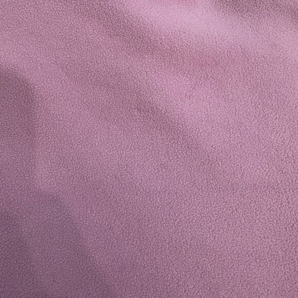 Lavender Fleece Quarter-Zip Pullover Sweatshirt W/ Kangaroo Pocket JuniorWomenL - Picture 11 of 12